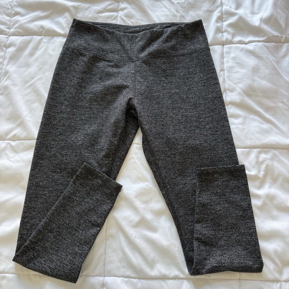 Kyodan Womens Large Leggings Pants‎ Gray Activewear Yoga Gym Running